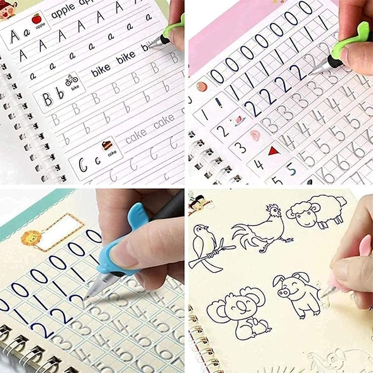 Magic Practice Copybook (4,pack)