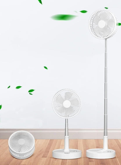 Adjustable Height Powerful Rechargeable Table Fan