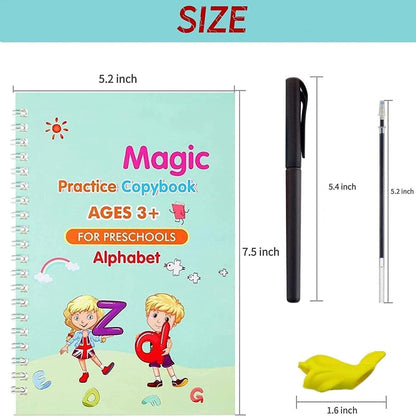 Magic Practice Copybook (4,pack)
