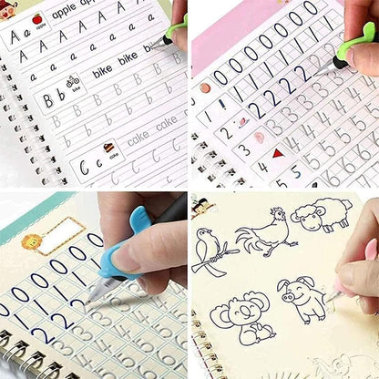 Magic Practice Copybook (4,pack)
